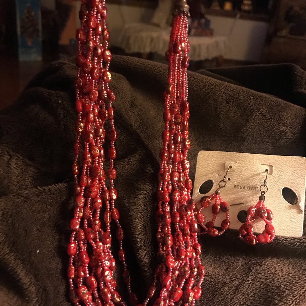 Necklace and Earrings Set  Costume Jewelry